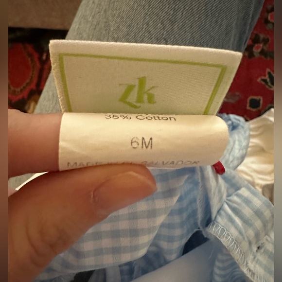 Zuccini Kids Lady Bug Bubble 6 months - Picture 3 of 3